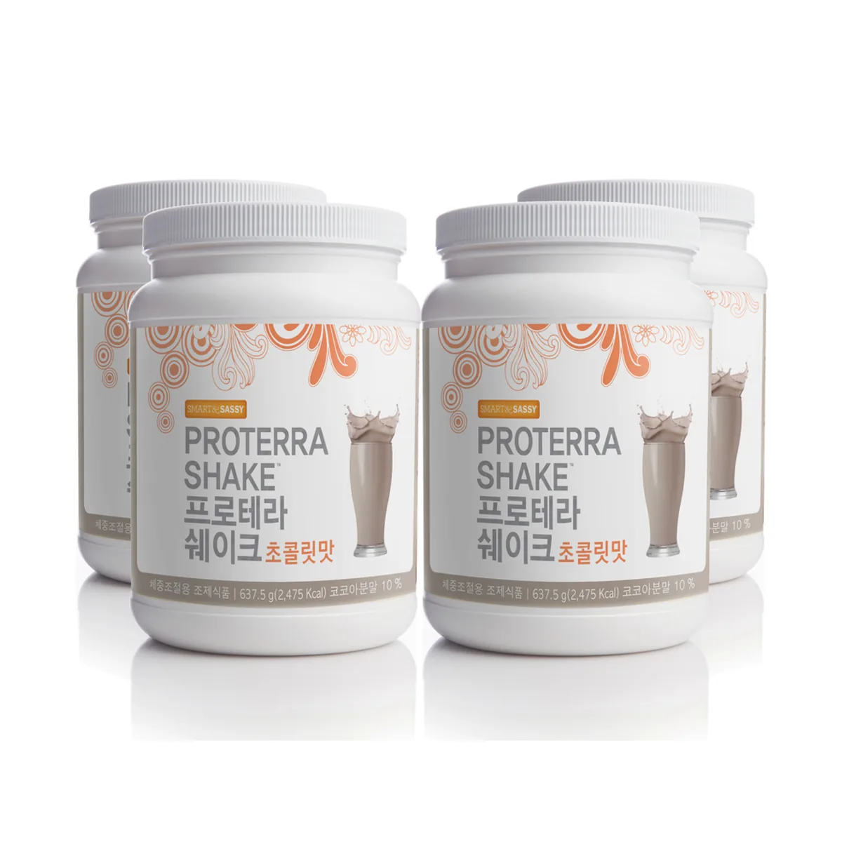 프로테라 쉐이크 패밀리 키트 초콜릿맛 4 팩